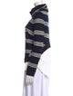Veronica Beard Striped Turtleneck Sweater