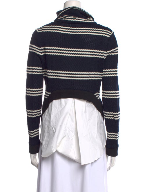 Veronica Beard Striped Turtleneck Sweater