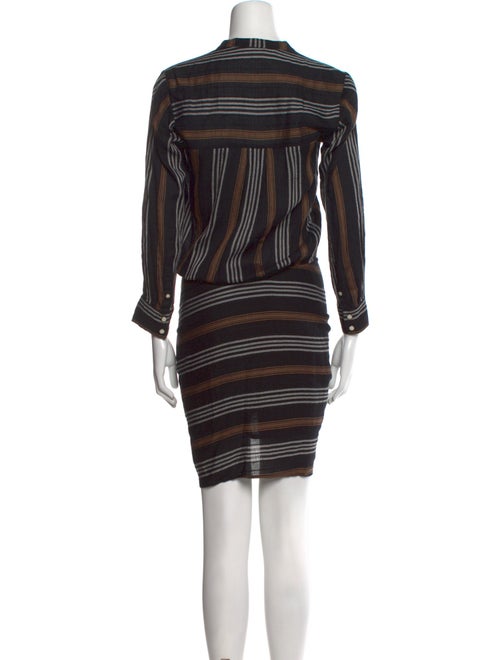 Veronica Beard V-Neck Mini Dress