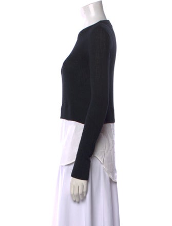 Veronica Beard Wool Crew Neck Sweater