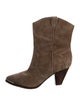 Veronica Beard Suede Western Boots