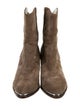 Veronica Beard Suede Western Boots