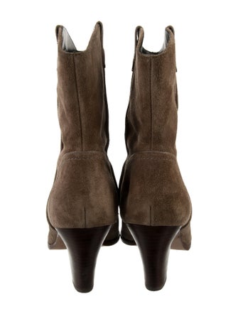 Veronica Beard Suede Western Boots