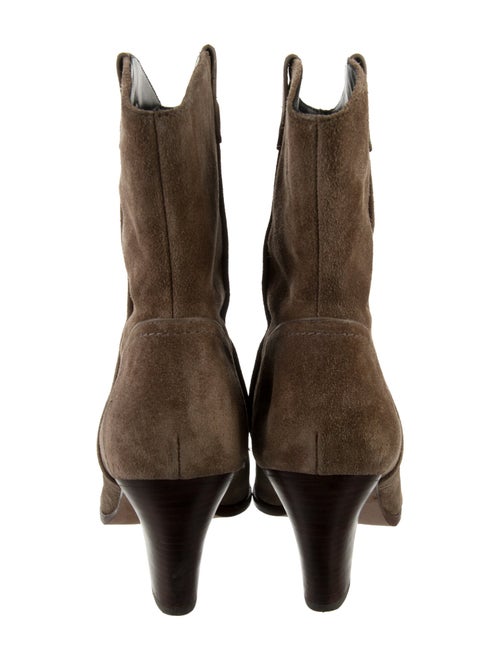 Veronica Beard Suede Western Boots
