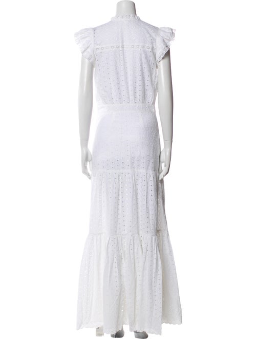 Veronica Beard V-Neck Long Dress