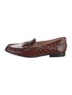 Veronica Beard Crocodile Animal Print Loafers