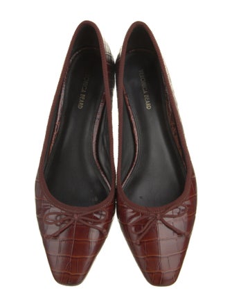 Veronica Beard Leather Printed Pumps