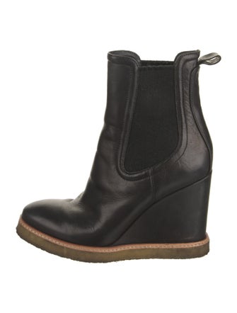 Veronica Beard Leather Chelsea Boots