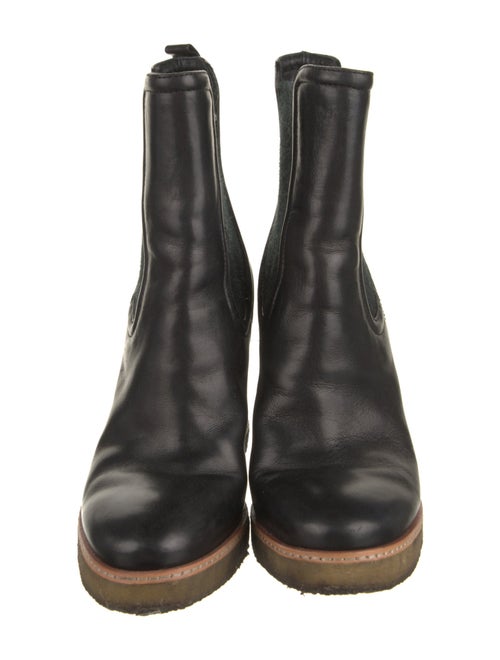 Veronica Beard Leather Chelsea Boots
