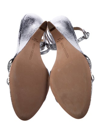 Veronica Beard Leather Sandals