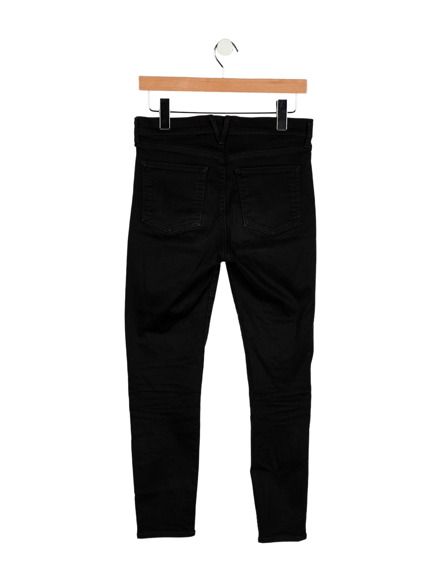 Veronica Beard High-Rise Straight Leg Jeans