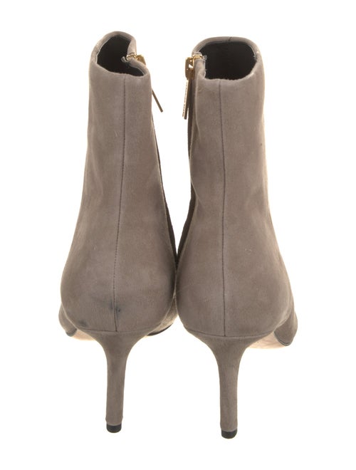 Veronica Beard Suede Colorblock Pattern Boots