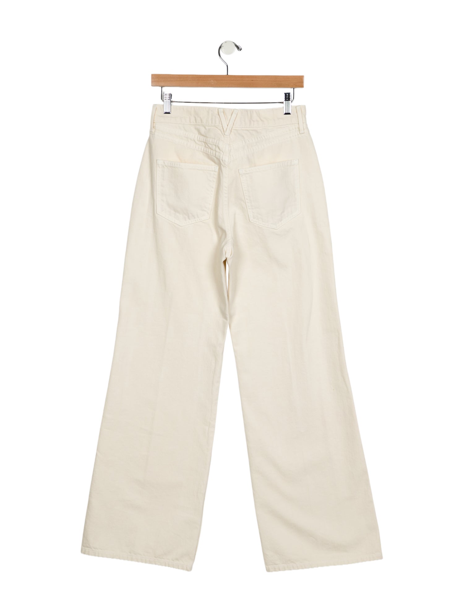 Veronica Beard High-Rise Wide Leg Jeans