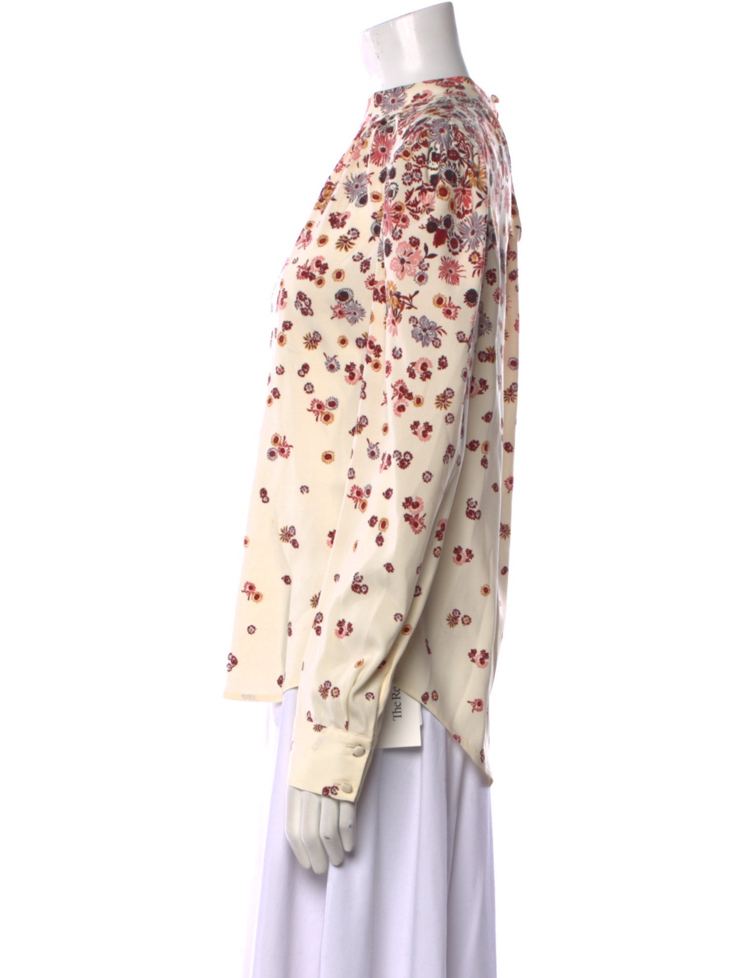 Veronica Beard Silk Printed Blouse