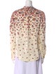 Veronica Beard Silk Printed Blouse