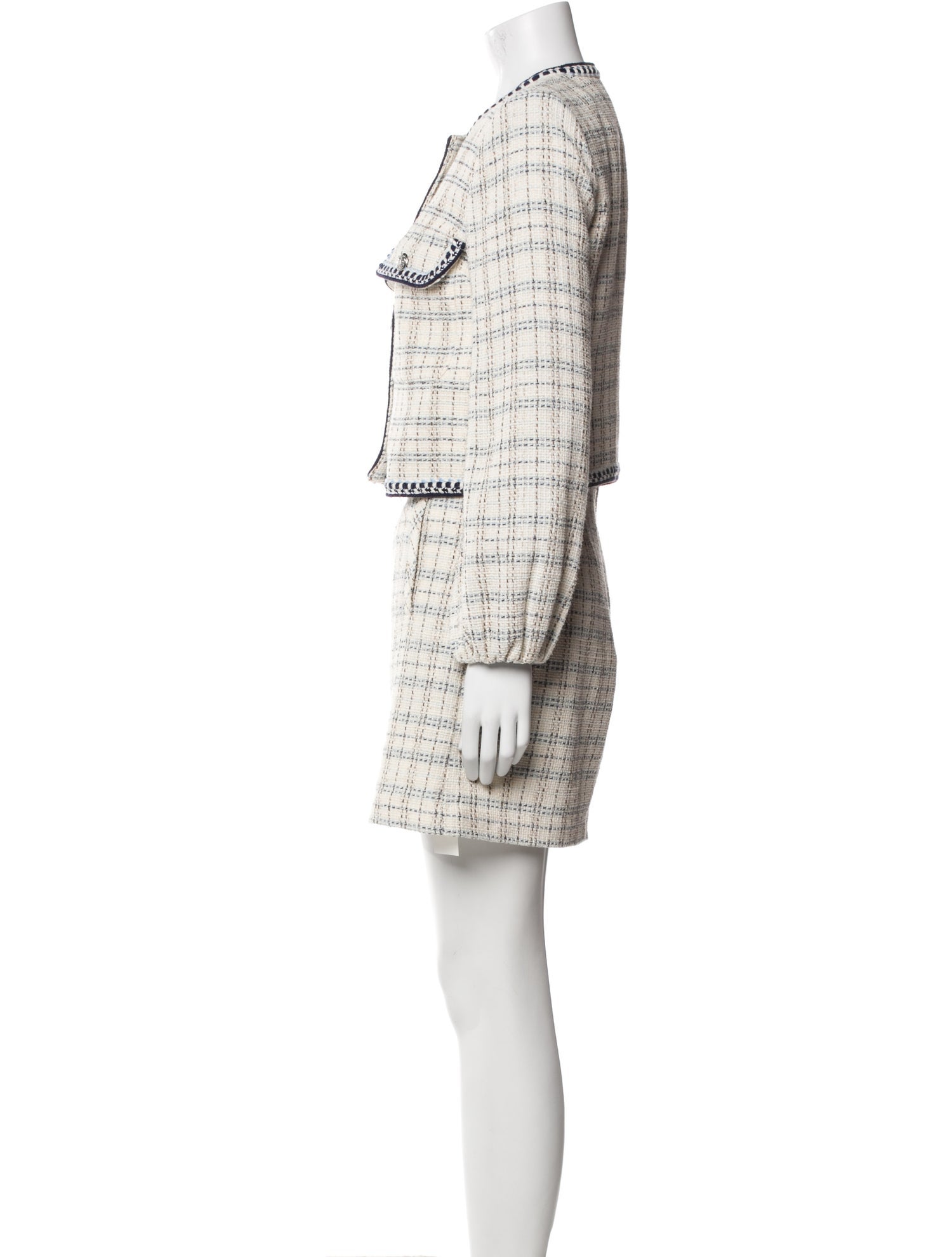 Veronica Beard Animal Print Skirt Set