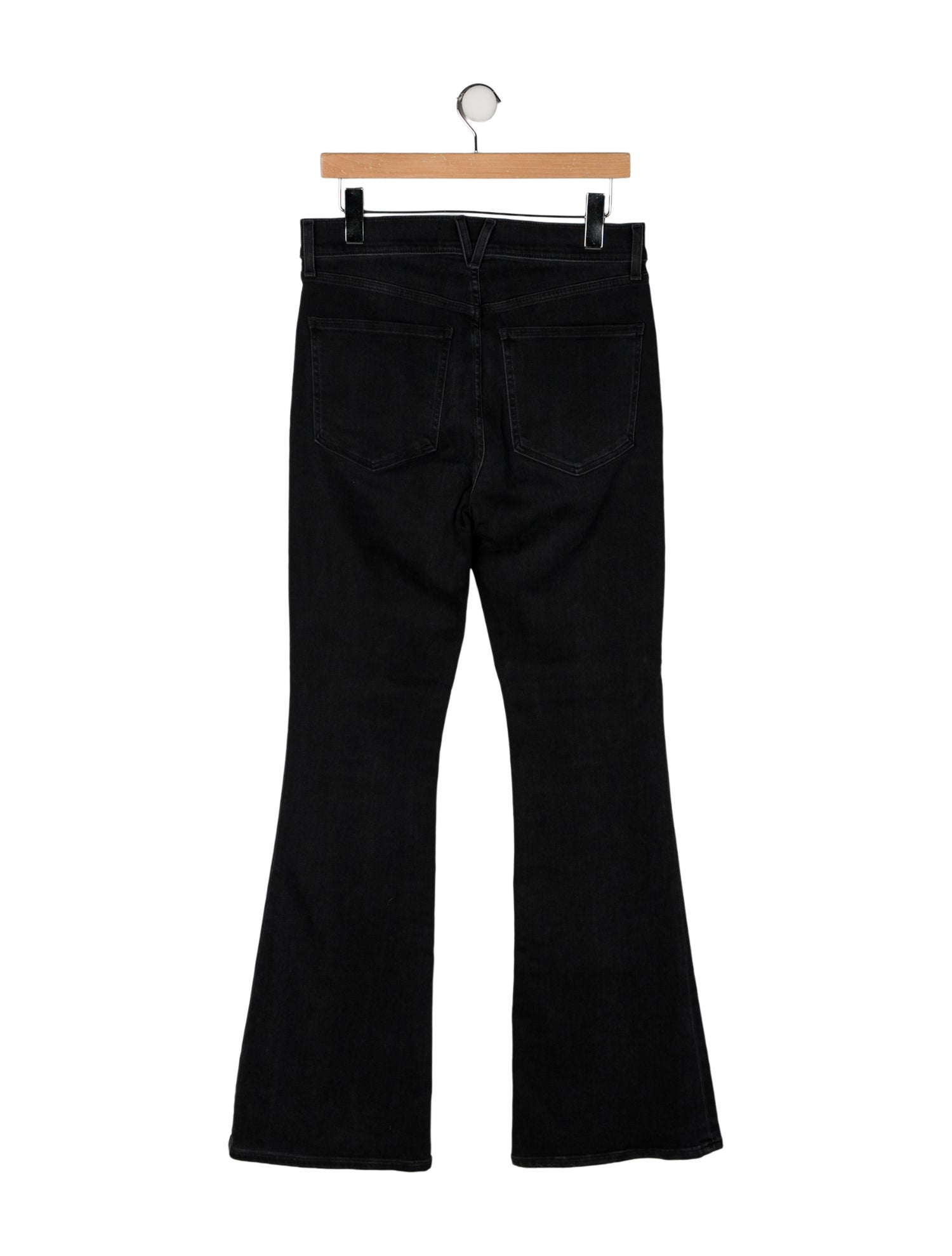 Veronica Beard High-Rise Wide Leg Jeans