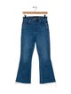 Veronica Beard Mid-Rise Wide Leg Jeans
