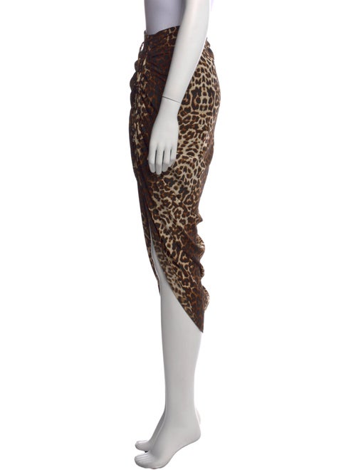 Veronica Beard Silk Midi Length Skirt