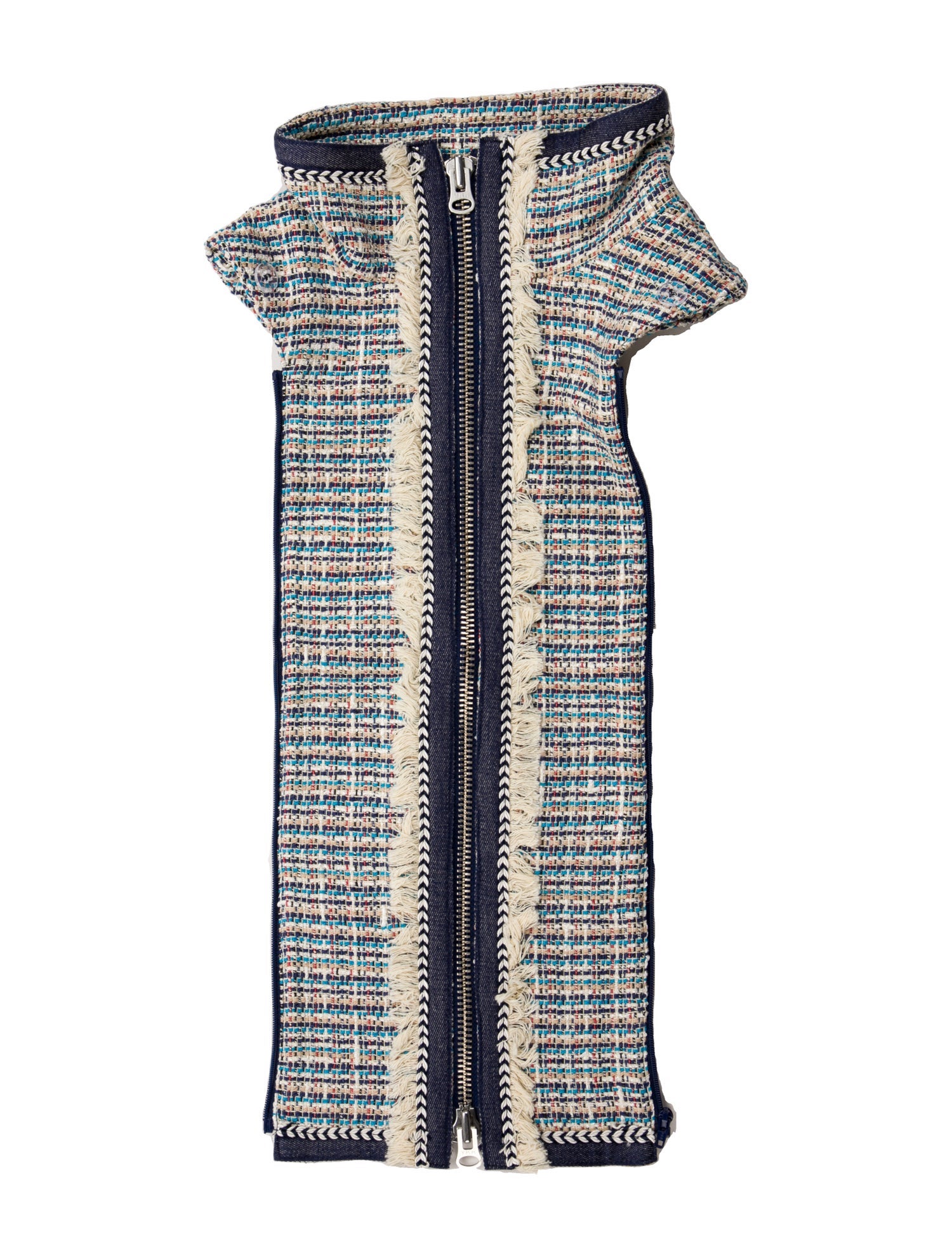 Veronica Beard Tweed Pattern Dickey w/ Tags