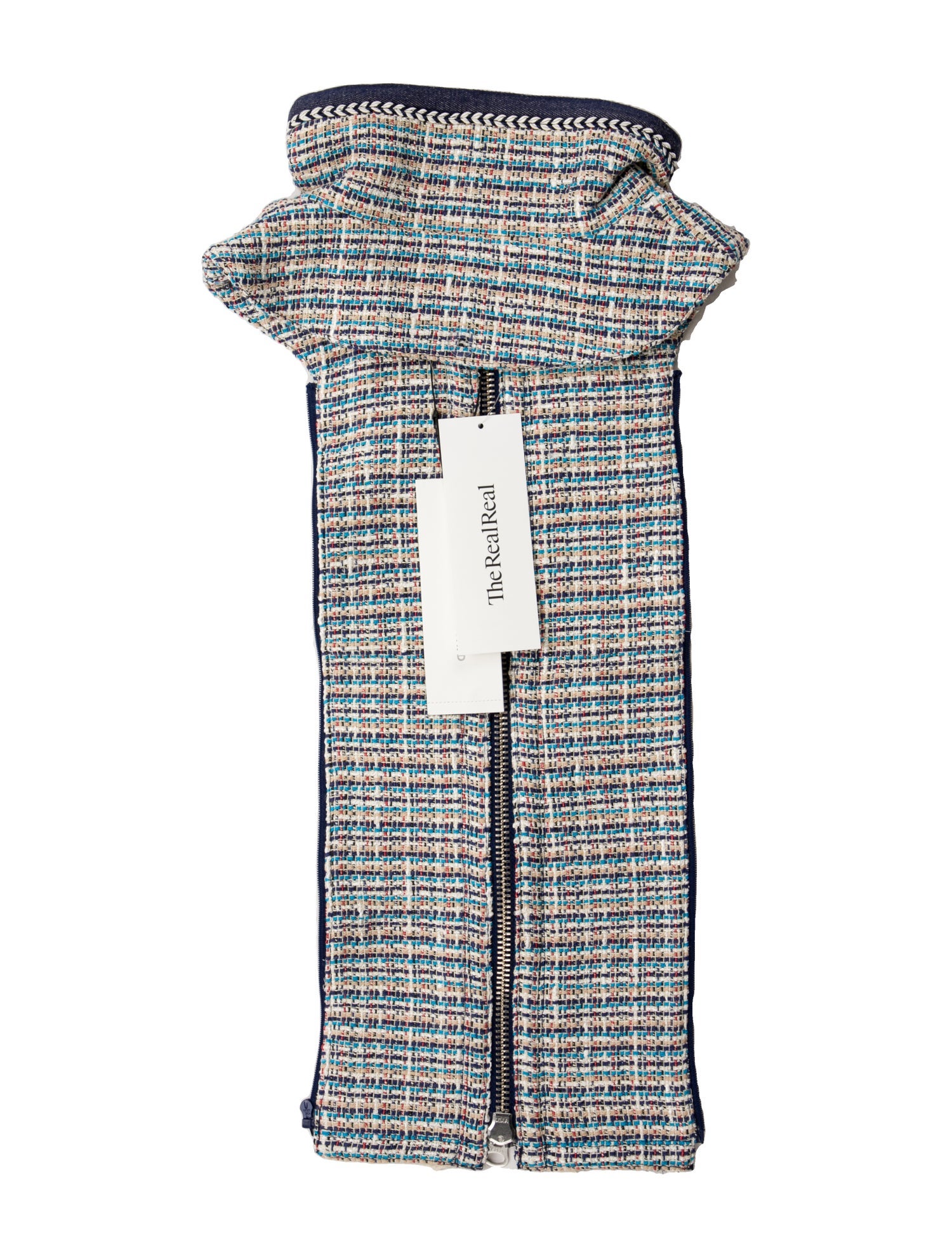 Veronica Beard Tweed Pattern Dickey w/ Tags