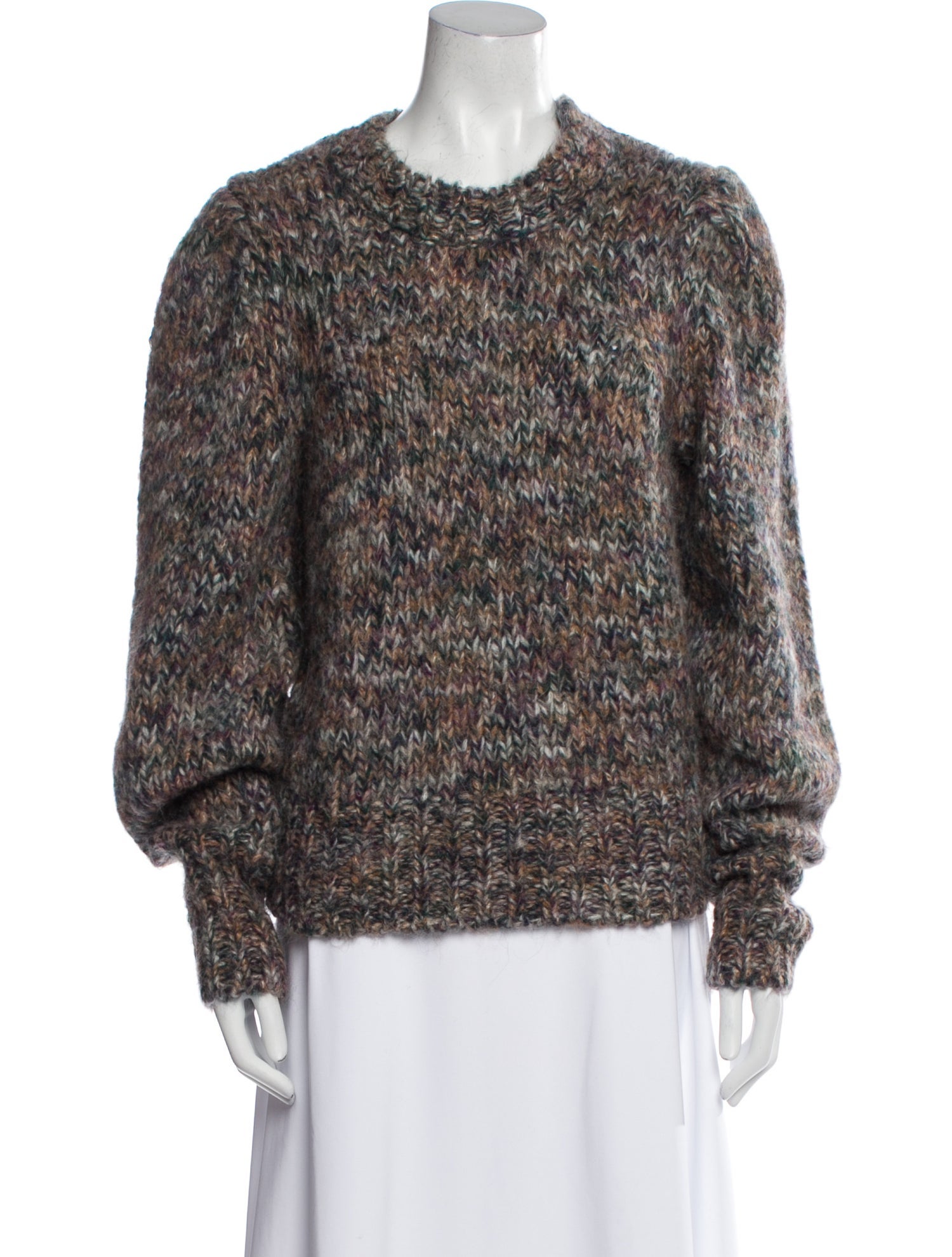 Veronica Beard Tweed Pattern Faux Fur Jacket