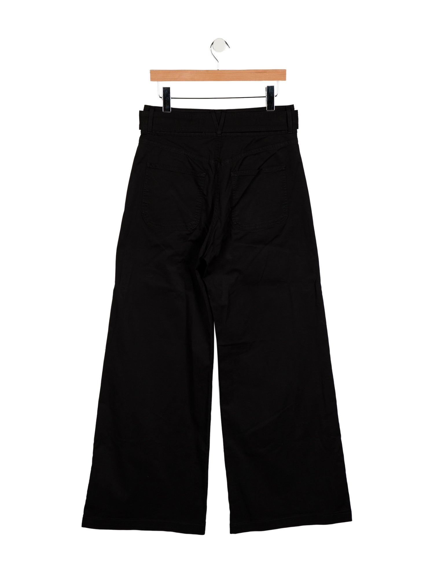 Veronica Beard High-Rise Wide Leg Jeans