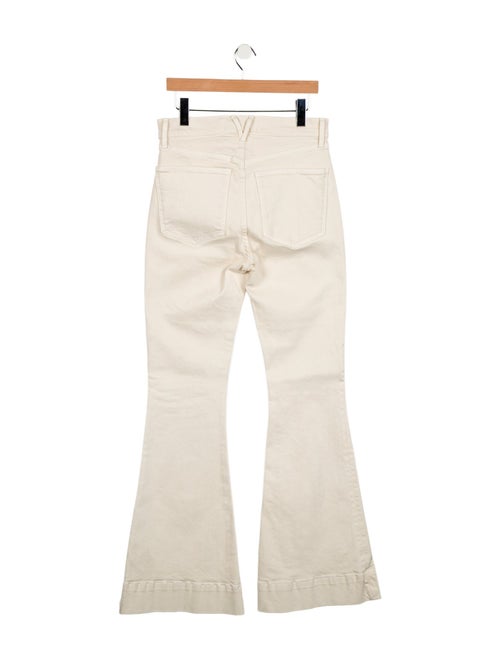 Veronica Beard High-Rise Wide Leg Jeans