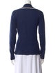Veronica Beard Cashmere Colorblock Pattern Sweater