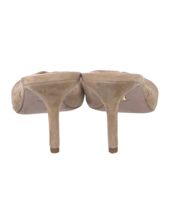 Veronica Beard Suede Slides