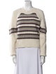 Veronica Beard Merino Wool Striped Sweater