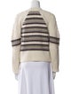 Veronica Beard Merino Wool Striped Sweater