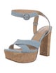 Veronica Beard Denim Sandals