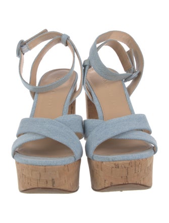 Veronica Beard Denim Sandals