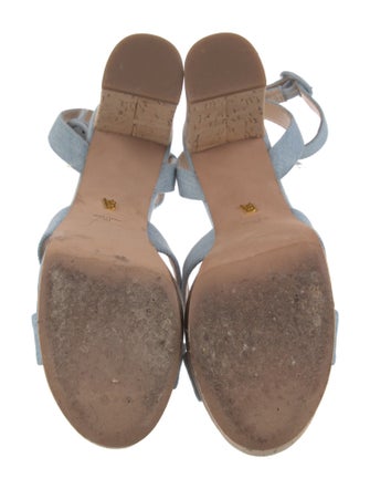 Veronica Beard Denim Sandals