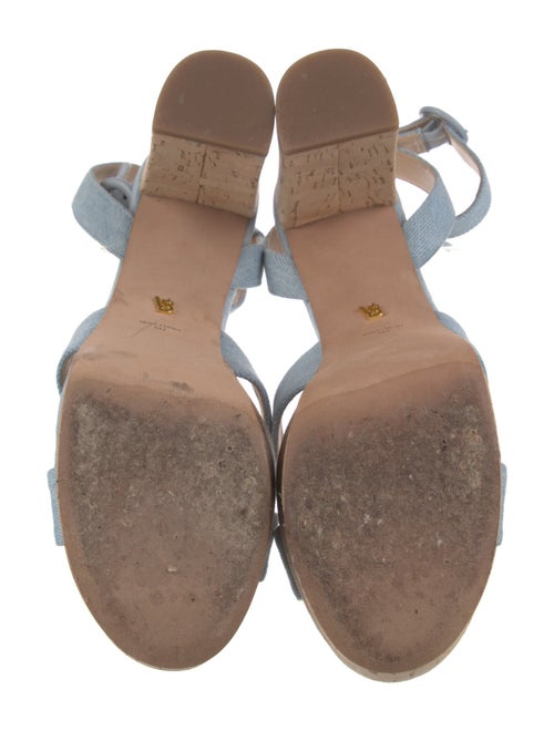 Veronica Beard Denim Sandals