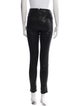 Veronica Beard Lamb Leather Skinny Leg Pants