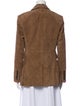 Veronica Beard Lamb Leather Blazer