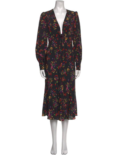 Veronica Beard Silk Midi Length Dress