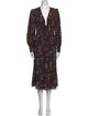 Veronica Beard Silk Midi Length Dress