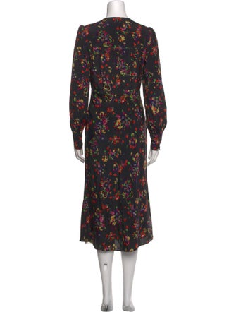 Veronica Beard Silk Midi Length Dress