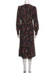 Veronica Beard Silk Midi Length Dress