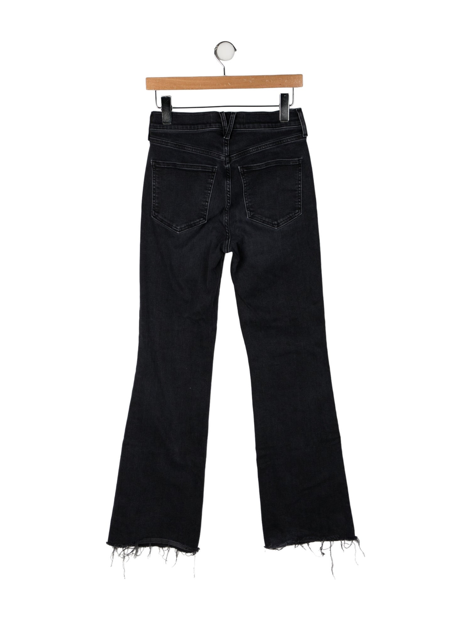 Veronica Beard Mid-Rise Wide Leg Jeans