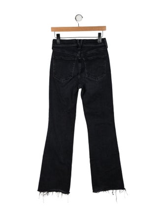 Veronica Beard Mid-Rise Wide Leg Jeans
