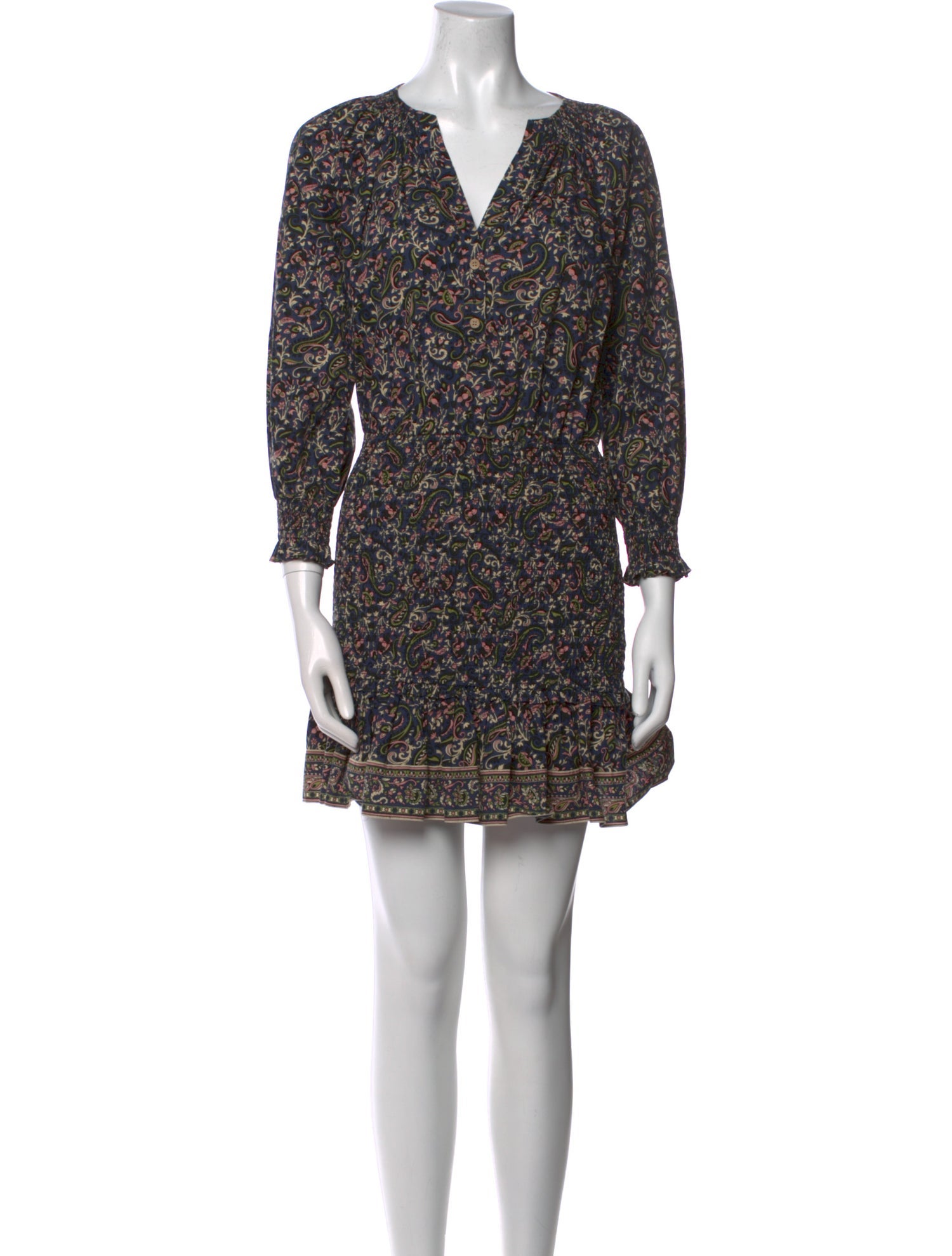 Veronica Beard Printed Mini Dress