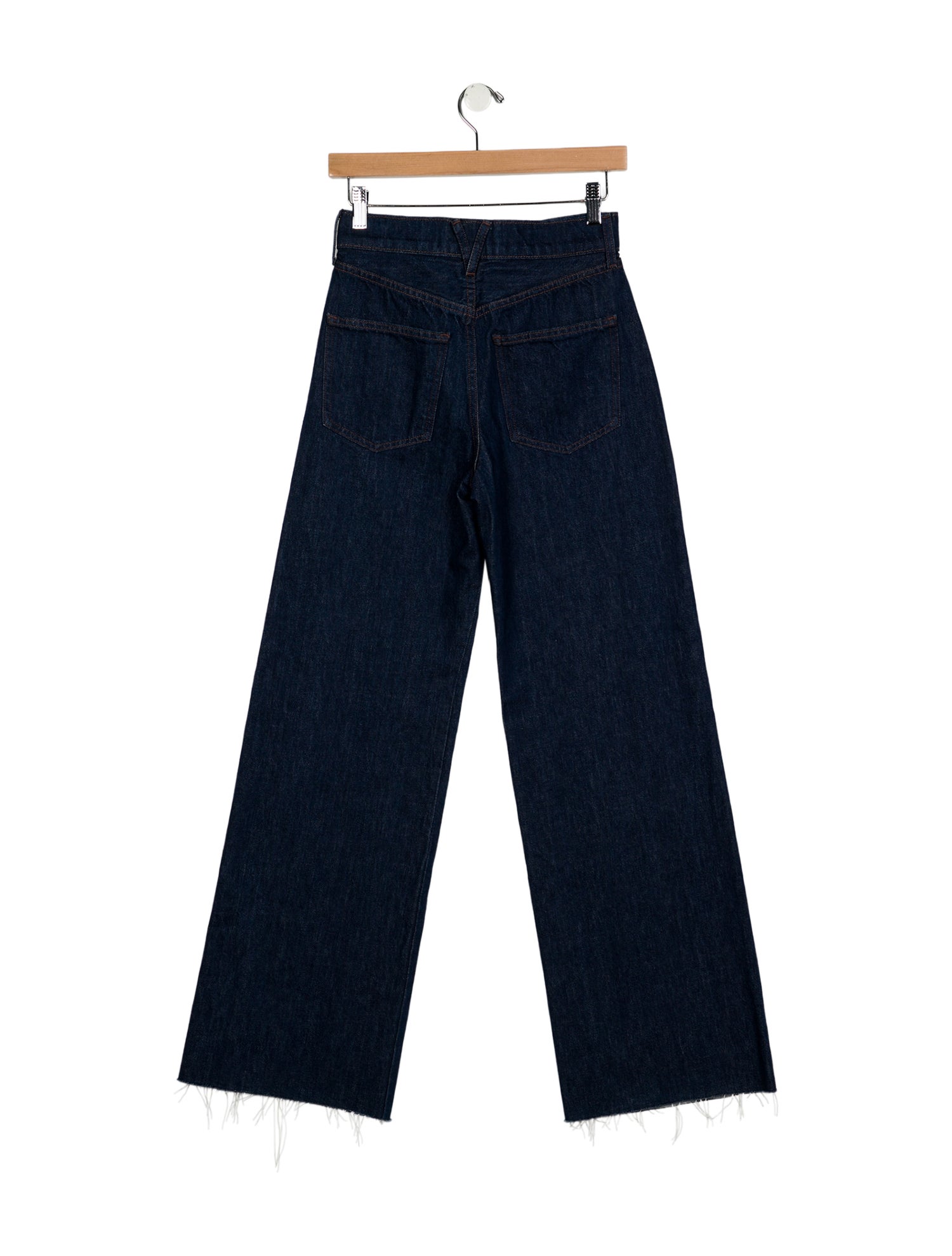 Veronica Beard High-Rise Wide Leg Jeans