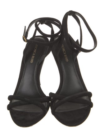Veronica Beard Suede Sandals