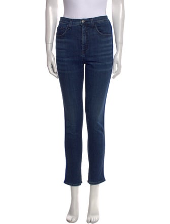 Veronica Beard High-Rise Skinny Leg Jeans