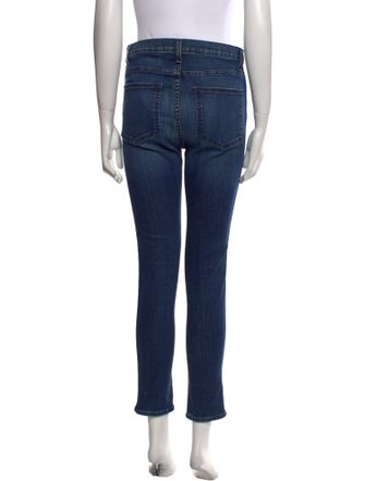 Veronica Beard High-Rise Skinny Leg Jeans