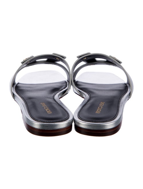 Veronica Beard Leather Slides